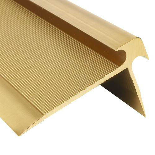 Profilé d'angle sortant bronze pour panneau mural 4 mm