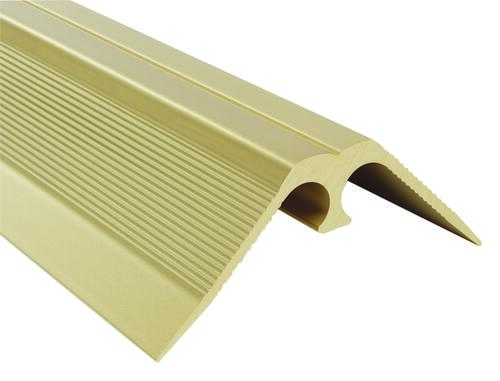 Profilé d'angle rentrant bronze pour panneau mural 4 mm