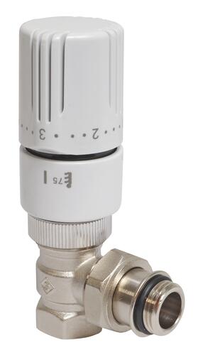 Robinet thermostatique équerre 15/21 à élément sensible liquide