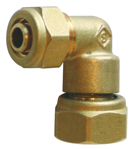 Coude à compression écrou tournant PER ø20-20/27 SOMATHERM 2765-20-20