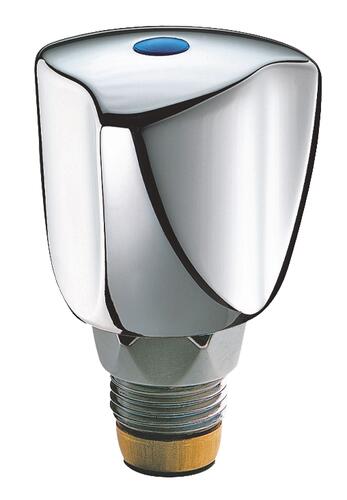 Tête universelle croisillon gamma chromé- DELABIE 12/17