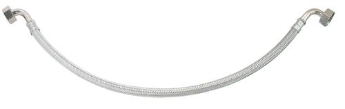 Flexible sanitaire 2 coudes écrou tournant femelle 20/27 - Longueur 500mm DN10