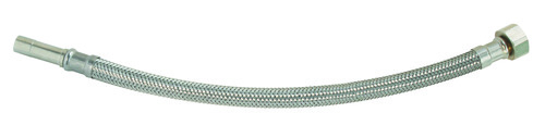 Flexible sanitaire 1 raccord écrou tournant femelle 15/21 et 1 tube lisse à souder ø10 - Longueur 300mm DN10 SOMATHERM 2985-44