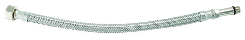 Flexible sanitaire 1 écrou tournant femelle 15/21 - 1 raccord mâle 10/100 prolongé - Longueur 300mm - DN8 SOMATHERM 2986-46