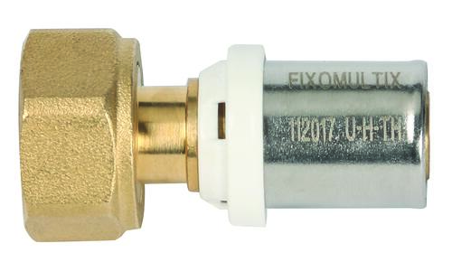 Raccord multicouche écrou tournant à sertir ø40-40/49