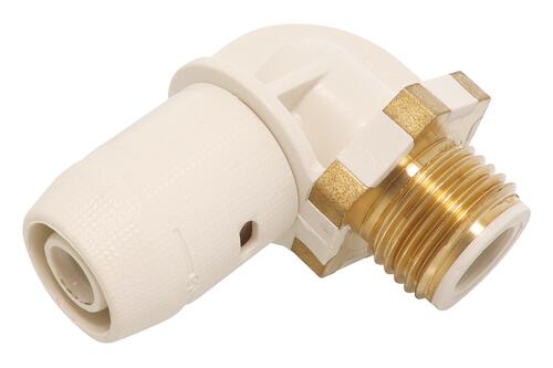 Coude NEXUS mâle 15/21 pour tube multicouche ø16 - JOHN GUEST