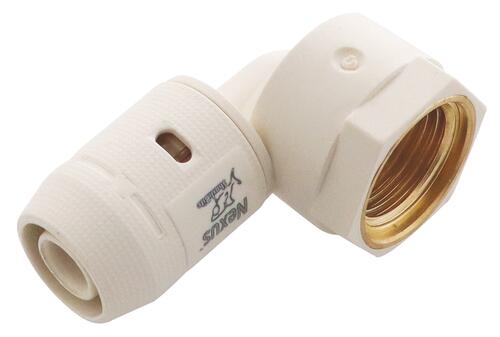 Coude NEXUS femelle 20/27 pour tube multicouche ø20 - JOHN GUEST