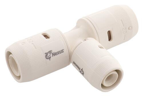 Té réduit NEXUS pour tube multicouche ø20-16-20 - JOHN GUEST