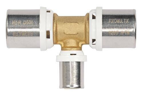 Té réduit au centre à sertir multicouche ø50-32-50