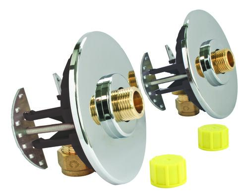 FIXOPLAC PER ø16 - M12/17 Sous lavabo raccords coudés à compression 