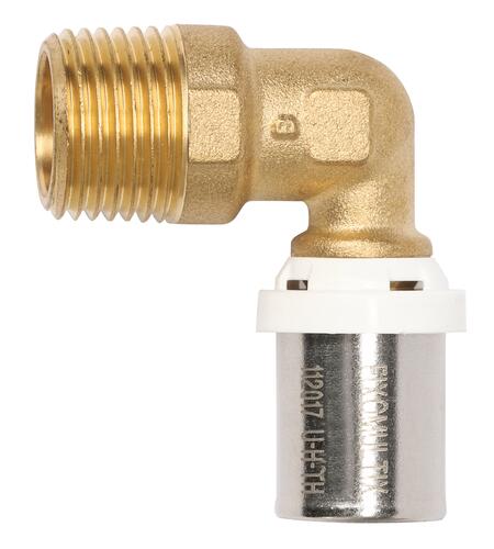 Coude mâle à sertir multicouche ø26-20/27