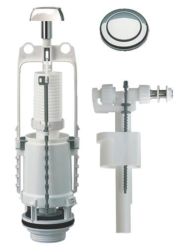 Mécanisme complet à simple poussoir switch 22A avec robinet 95l - SIAMP