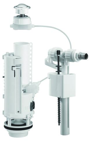 Mécanisme complet double poussoir OPTIMA 50 / Compact 95L - SIAMP