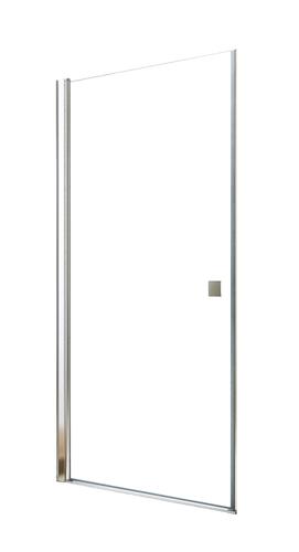 Paroi de douche porte pivotante verre transparent SELYNA 90cm