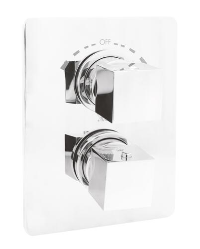 Set de décoration Cuadr'O - Boîtier de thermostatique de douche 