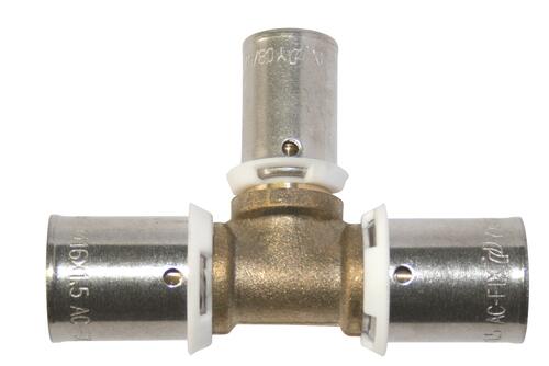 Té réduit à sertir PER ø16-16-12