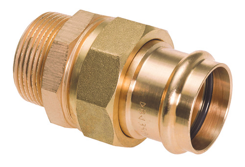Raccord union mâle bronze à sertir EAU ø15-15/21 34331-15-15