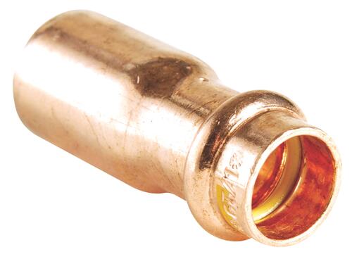 Manchon réduit mâle femelle cuivre GAZ ø22-18