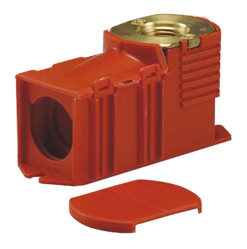 Boite d'encastrement rouge simple 3/4EK