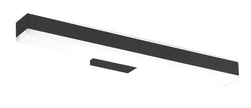 Applique LED noire 30 cm