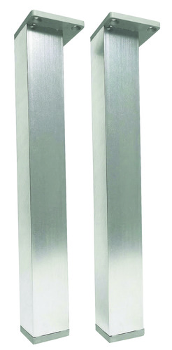 Lot de 2 pieds aluminium pour meuble MILAN ONDEE 401111101