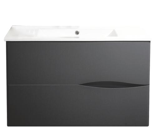 Meuble VELOURS à suspendre 70cm noir