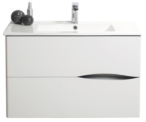 Meuble VELOURS à suspendre 90cm blanc