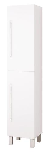 Colonne NEW YORK sur pieds blanc