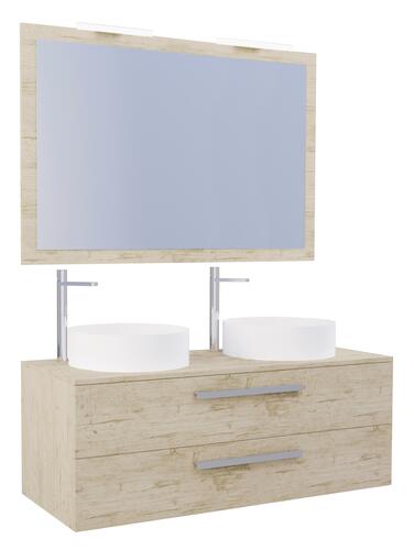 Meuble NUDEA 2.0 à suspendre 120cm cognac