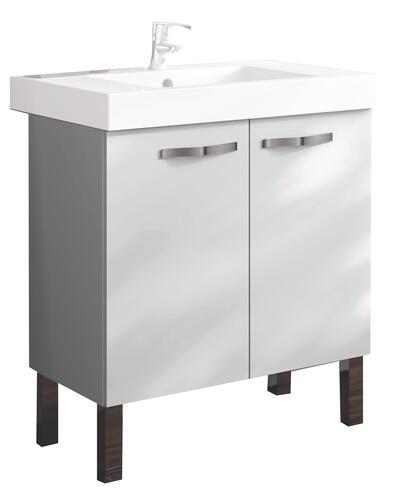 Meuble PMR 80cm 2 portes ergo - NEOVA