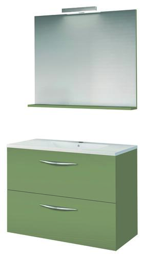 Meuble DUBAI à suspendre 60cm vert menthe