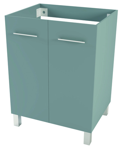 Caisson sur pieds bleu bleuet NEW YORK 60cm ELMER BY AYOR 401511574