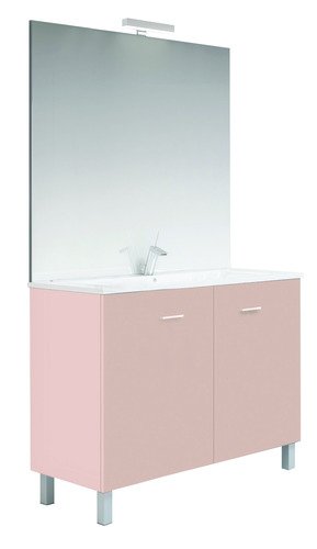 Meuble NEW YORK sur pieds 80cm rose poudré ELMER BY AYOR 401511593