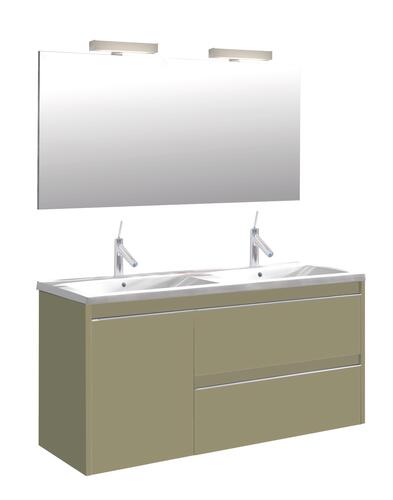 Meuble BOSTON à suspendre 120cm vert menthe