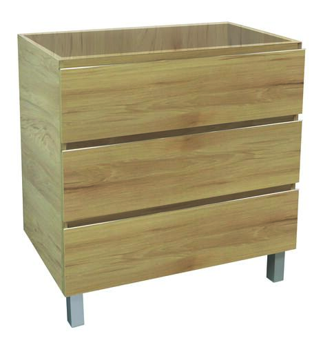 Caisson 3 tiroirs bois OSLO 80cm