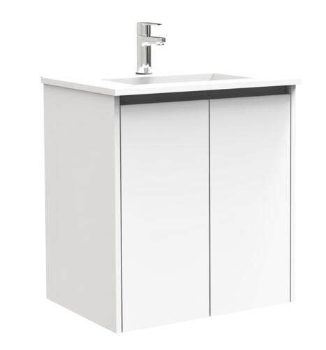 Meuble à suspendre IVAN S+ 80cm blanc