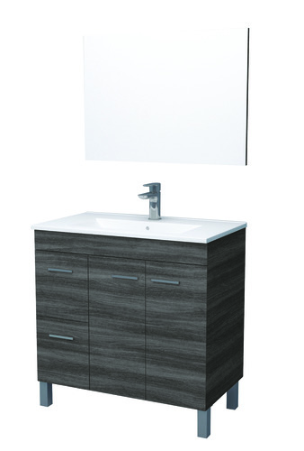 Meuble AKTIVA à poser 80 cm gris 402110124