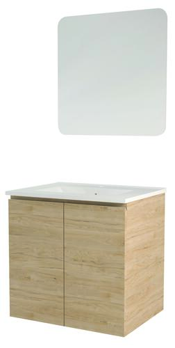 Meuble OSLO à suspendre 2 portes 60cm bois