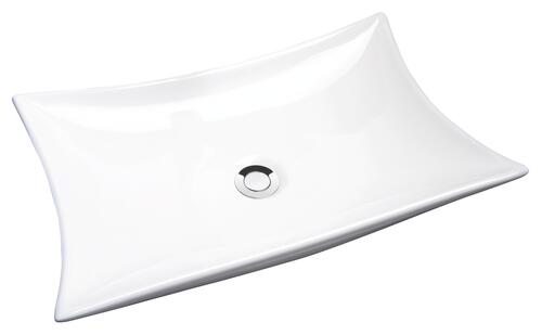 Vasque rectangulaire à poser 56,5x38x11cm