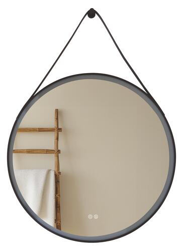 Miroir LED Kyoto ø80 avec lanière 