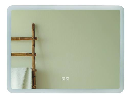 Miroir LED Athènes 80X60cm contours givrés 