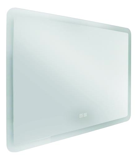 Miroir LED Athènes 80X60cm contours givrés 