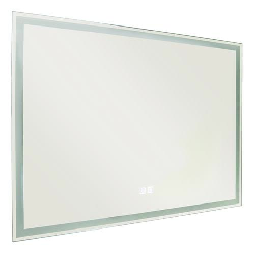 Miroir LED Lausane 80X60cm contours givrés