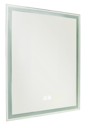 Miroir LED Lausane 60X60cm contours givrés