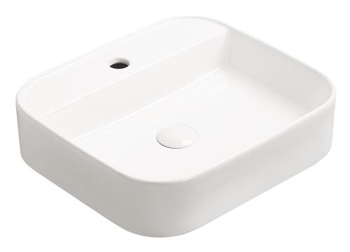 Vasque à poser céramique 45 x 40 blanche - MALAGA