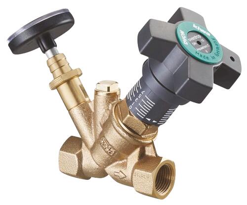 Vanne d'équilibrage AQUASTROM C avec thermomètre 26/34 - OVENTROP