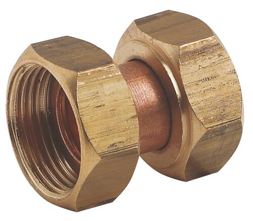 Raccord droit 2 écrous 20/27-15/21 - R80