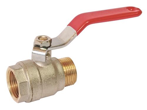 Vanne à sphère mâle femelle 50/60 V490 à manette plate