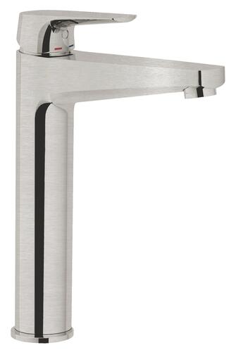 Mitigeur de lavabo haut taille XL nickel brossé Fact'Ory C3 