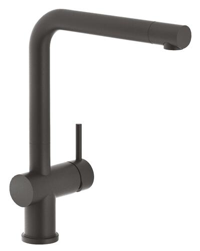 Mitigeur d'évier bec haut noir mat Fact'Ory 